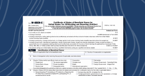 7 Tax Services Blog: FORMULARIO W-8BEN-E